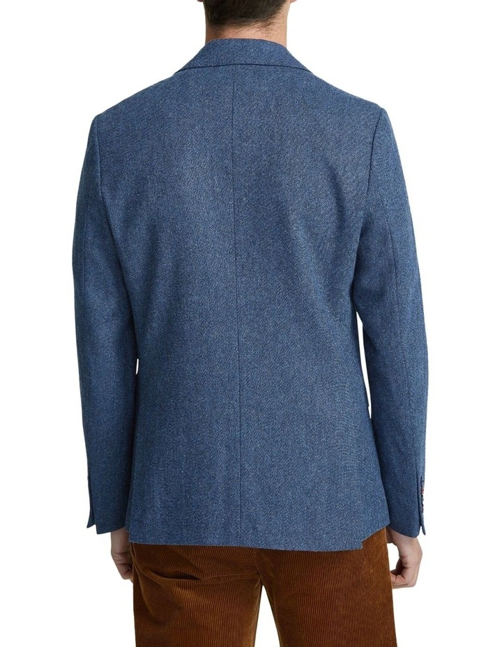 Blake Wool Rich Blazer in Blue image 3