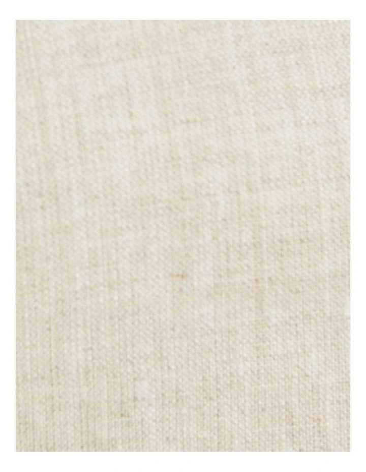 Hemsworth Linen Slim Pant in Natural image 6