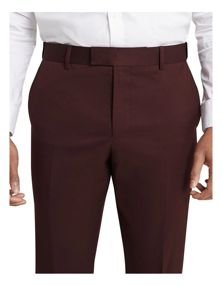 Cooper Stretch Pant in Sangria image 3