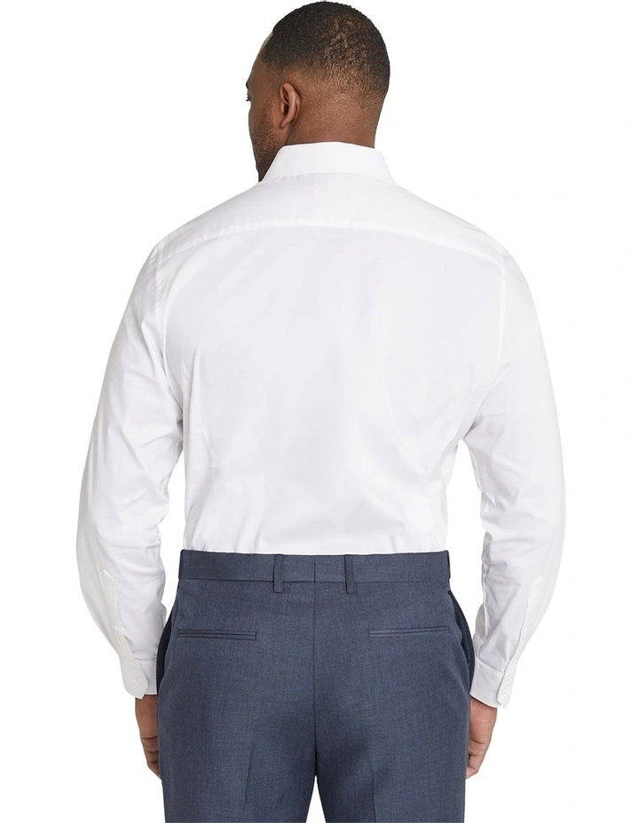 Freemon Stretch Dress Shirt in White image 2