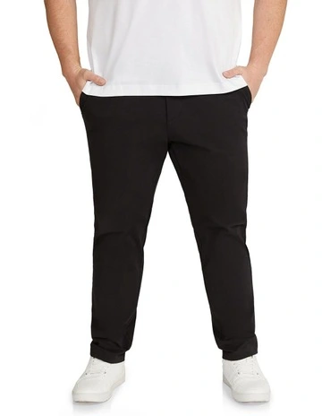Comfort Flex Chino in Black