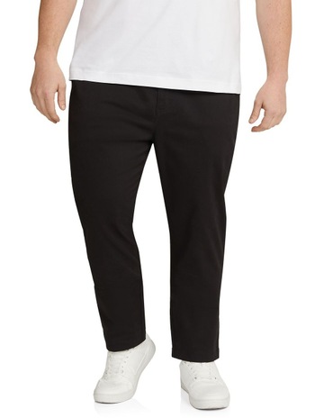 Lawson Relaxed Tapered Pant in Black
