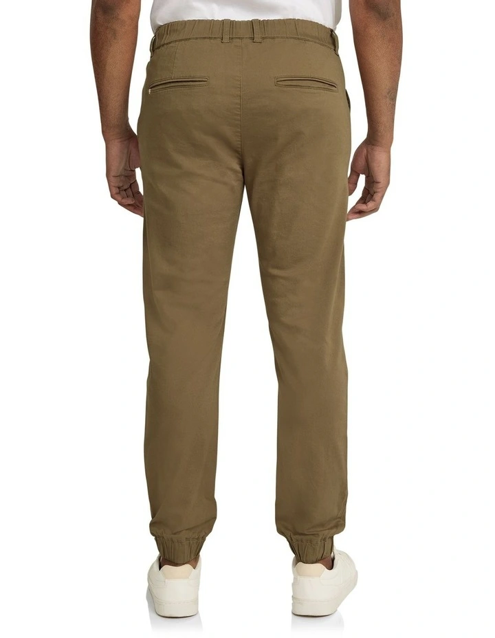 Comfort Knit Jogger in Taupe image 2