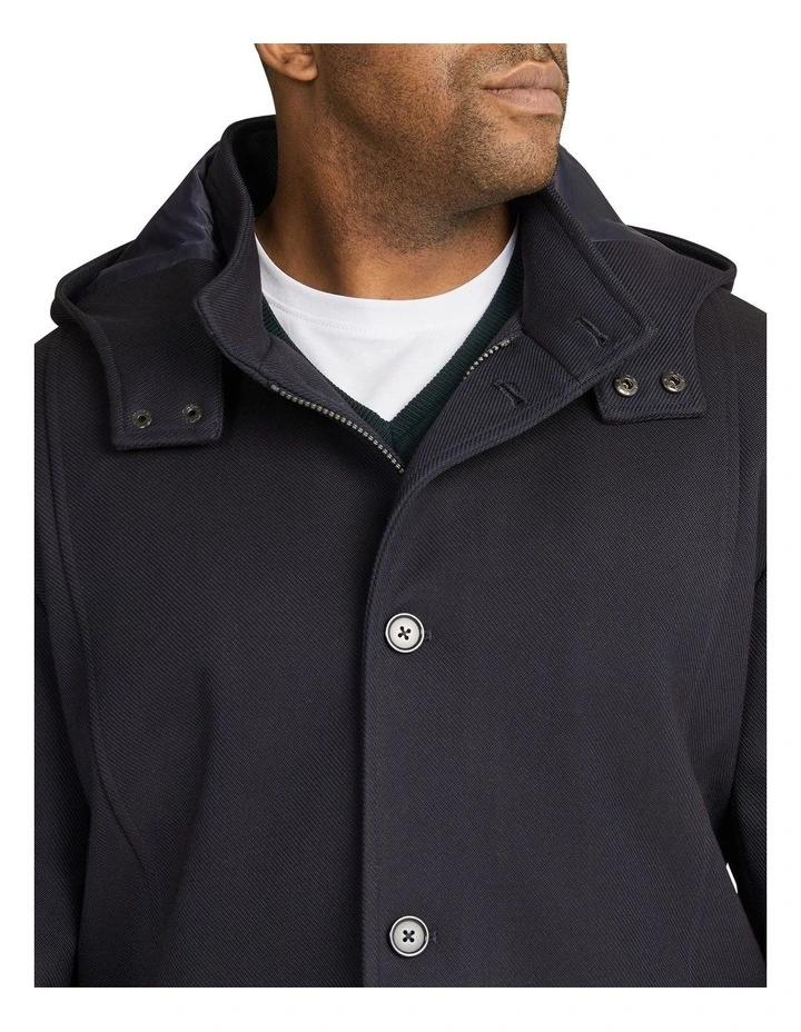 Nathan Hood Coat in Navy image 4