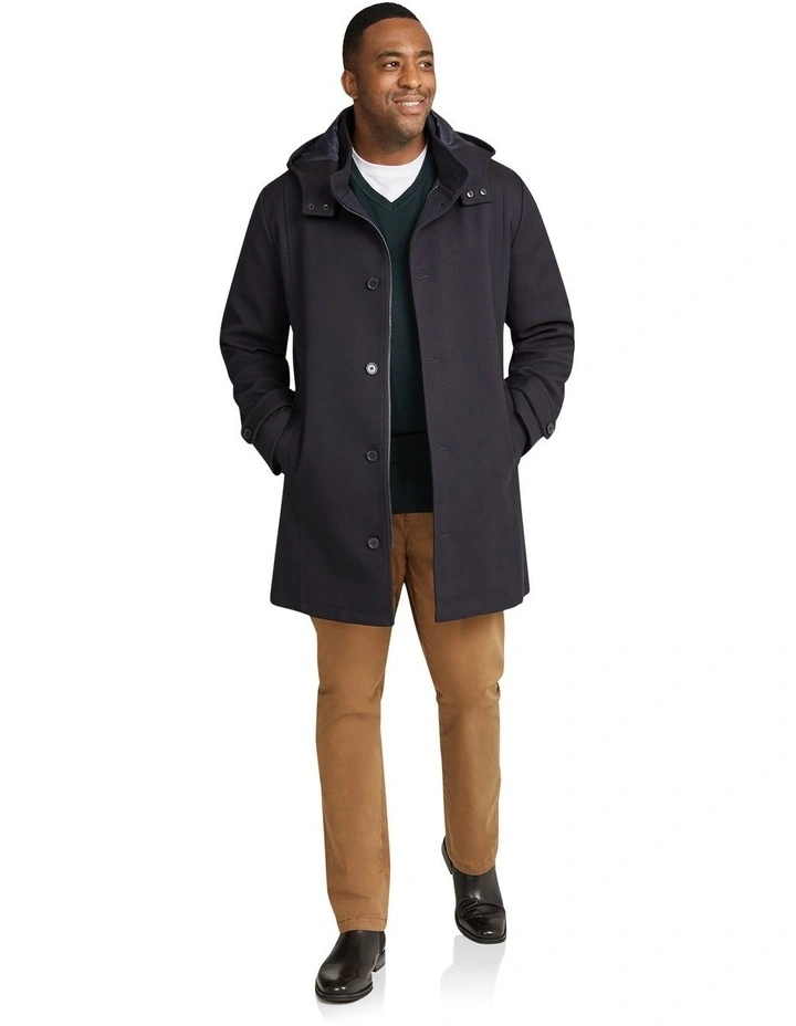 Nathan Hood Coat in Navy image 5