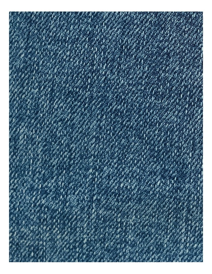 Jai Denim Jogger in Mid Wash image 5
