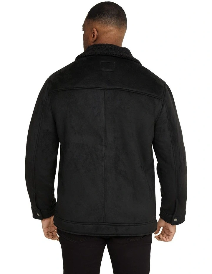 Kilmer Flying Jacket in Black image 2