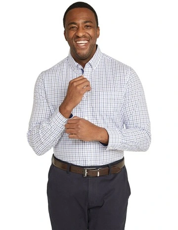 Quincy Check Shirt in Blue