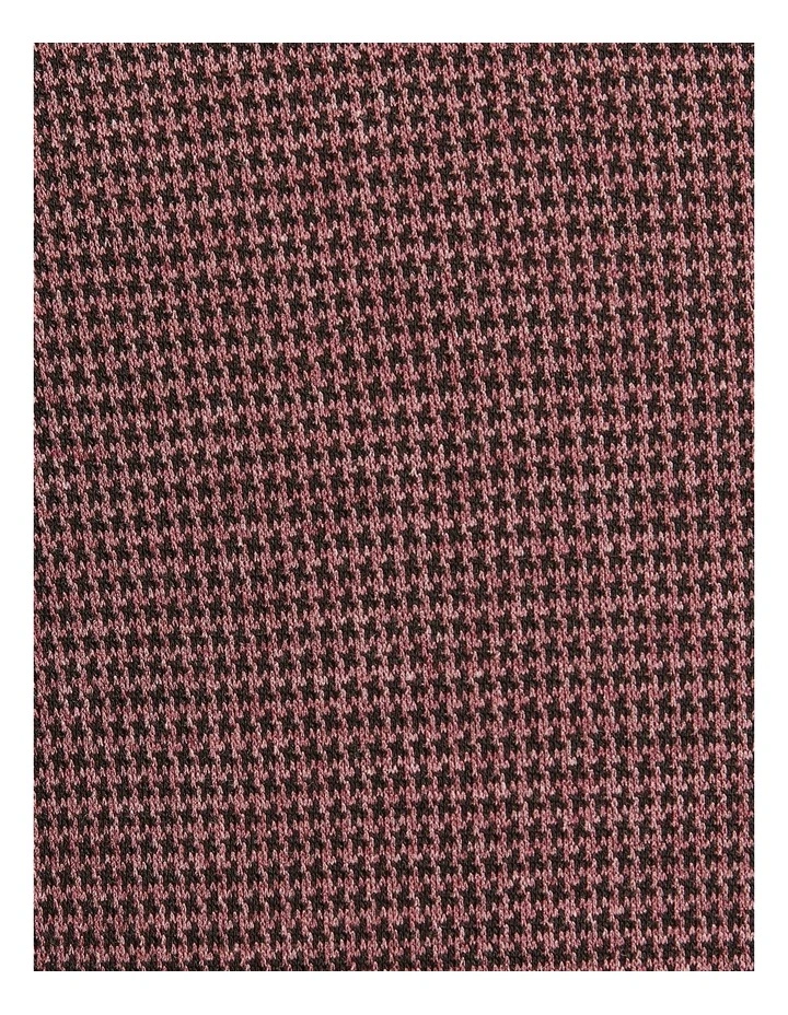 Bennett Jacquard Polo in Pink image 5