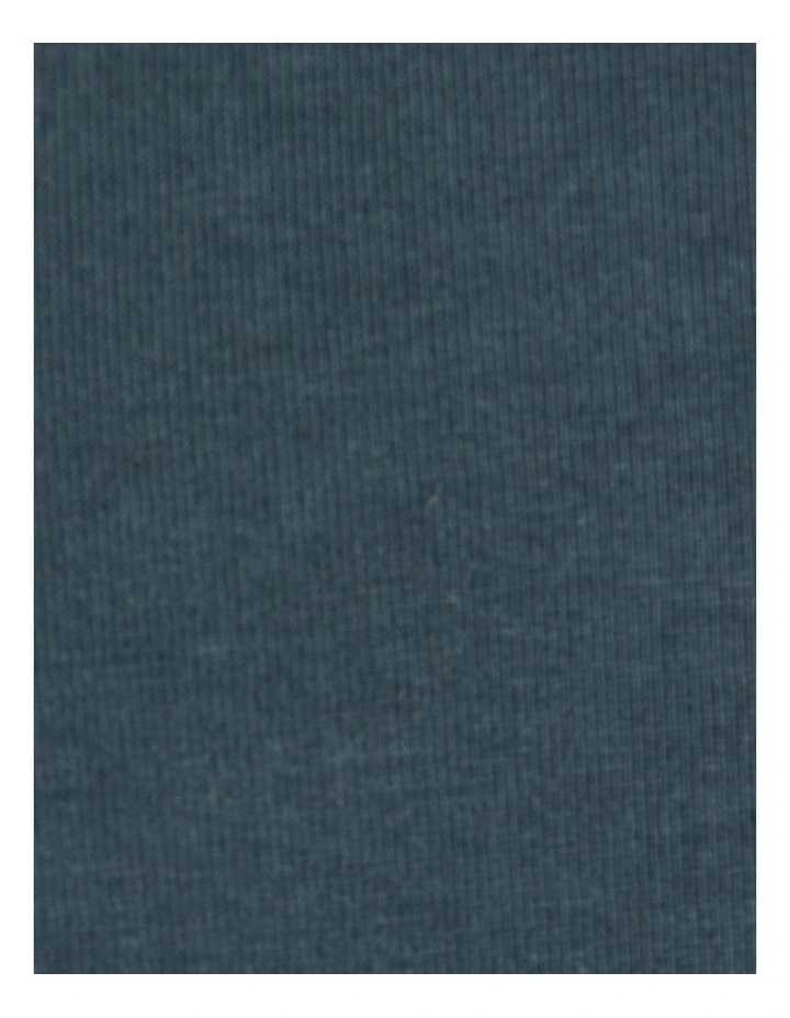 Essential Crew Neck Tee in Peacock image 5