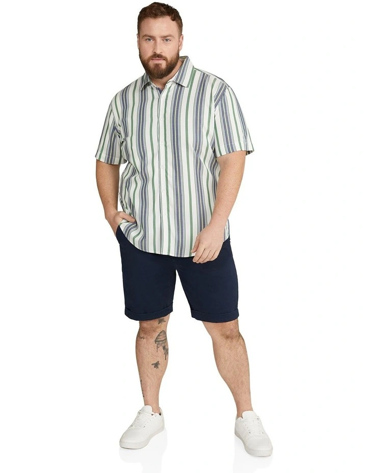 Gibson Stretch Chino Short in Indigo image 4