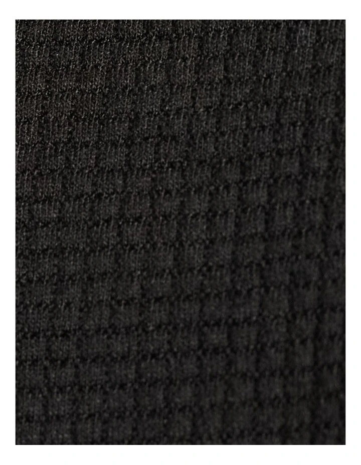 Joseph Jacquard Crew Sweat in Black image 5