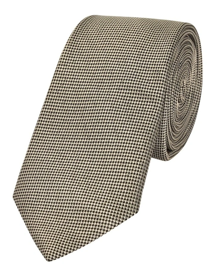 2-Tone Textured Tie Tall in Bronze image 1