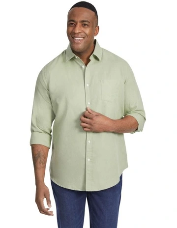 Anders Linen Shirt in Apple