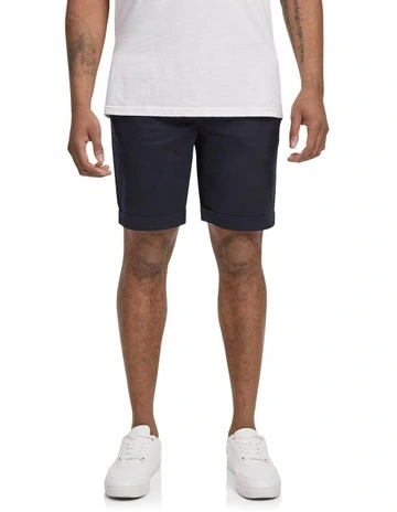 Gibson Stretch Chino Short in Navy