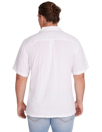 Barclay Relaxed Fit Shirt in White