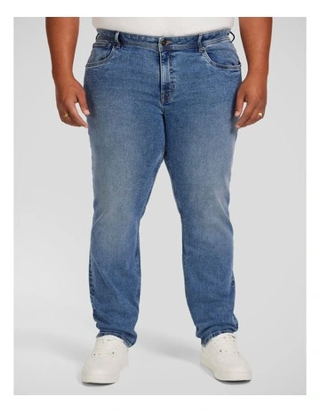 Ronnie Tapered Fit Jean in Mid Wash