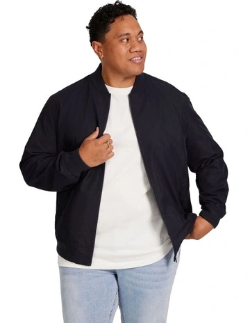 Action Bomber Jacket in Navy