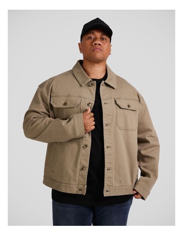 Decades Trucker Jacket in Portobello