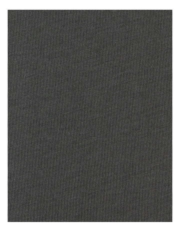 Essential Longline Scoop Tee in Dusty Olive image 5
