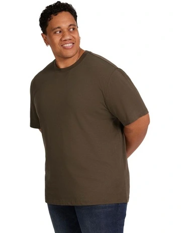 Classic Heavy Weight Tee in Olive