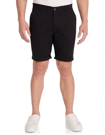 Gibson Stretch Chino Short in Black