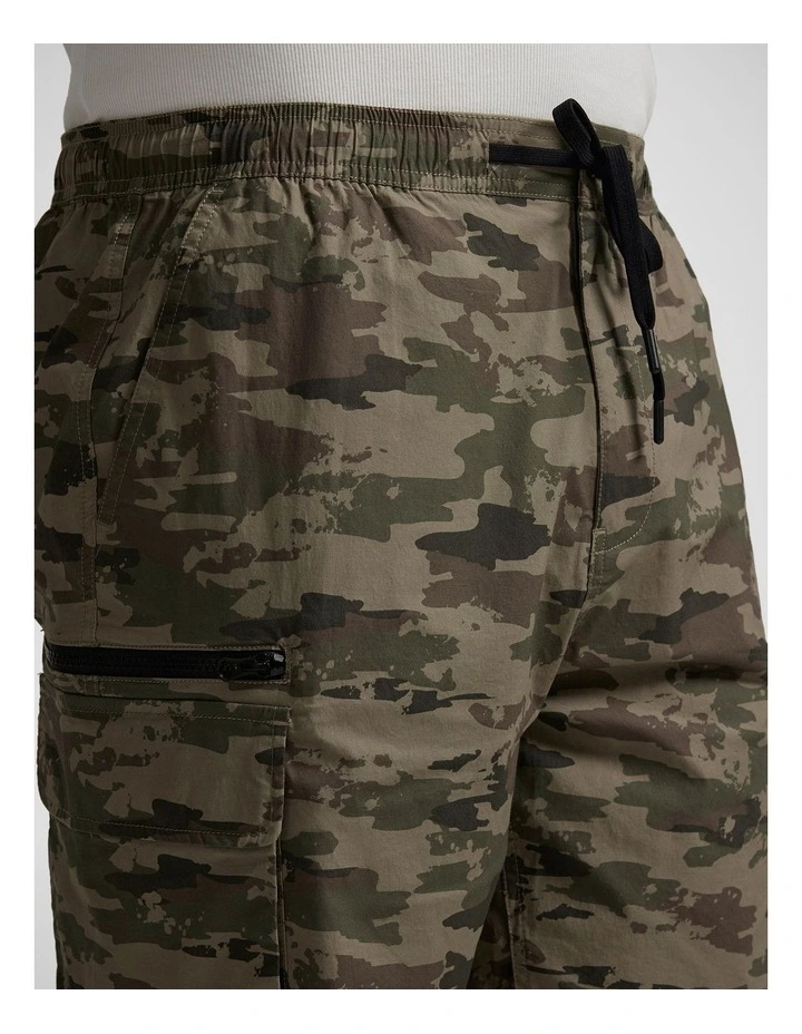 Corbin Stretch Cargo Short in Camo image 5