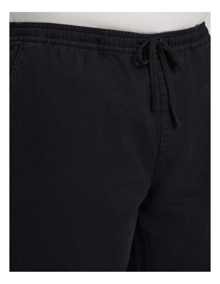 Ravello Linen Blend Pant in Black image 3