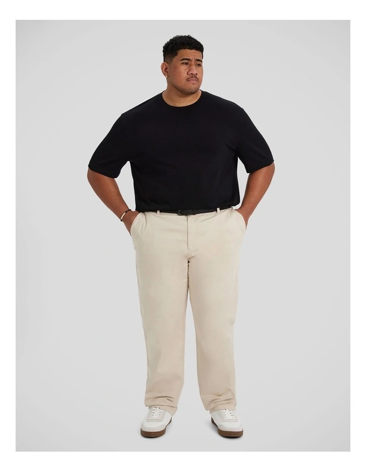 Brando Classic Chino in Chalk image 4