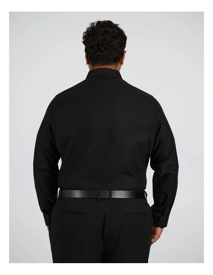 Ace Easycare Twill Dress Shirt in Black image 2