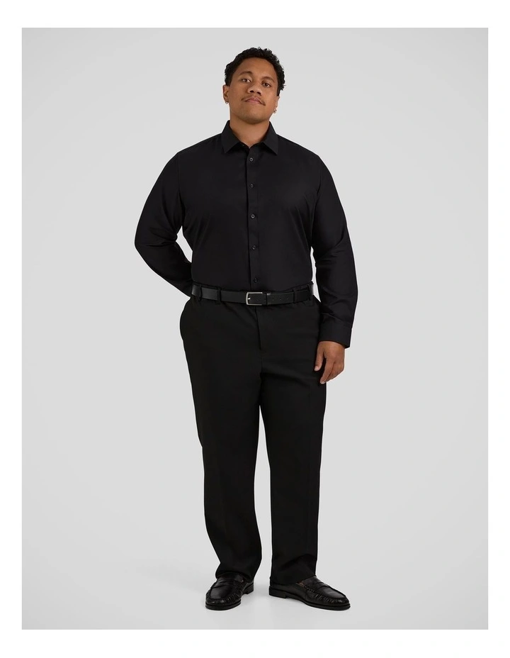 Ace Easycare Twill Dress Shirt in Black image 4