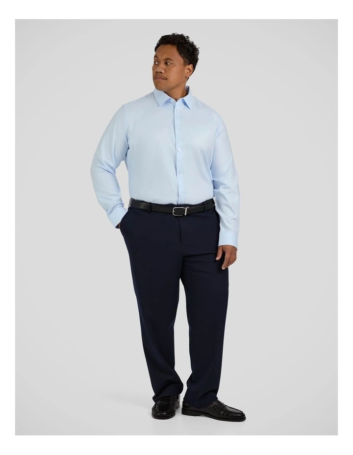 Ace Easycare Twill Dress Shirt in Sky image 4