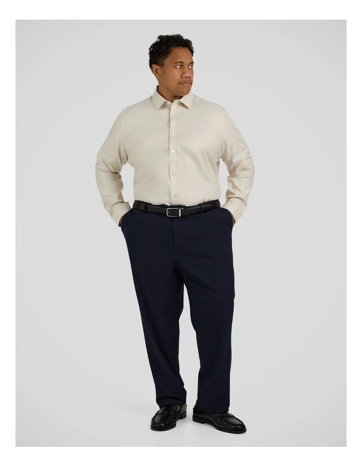Ace Easycare Twill Dress Shirt in Champagne image 4