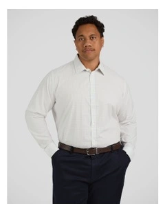 Apollo Check Shirt in White