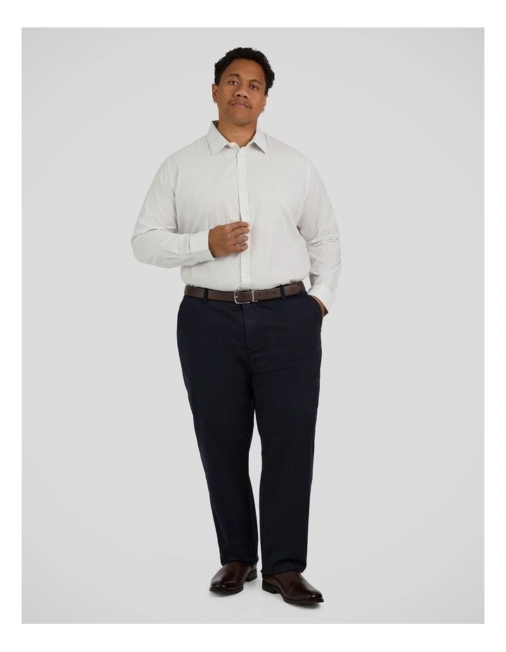 Apollo Check Shirt in White image 4