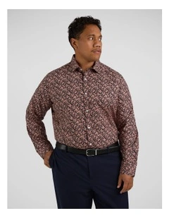 Darius Floral Shirt in Pink