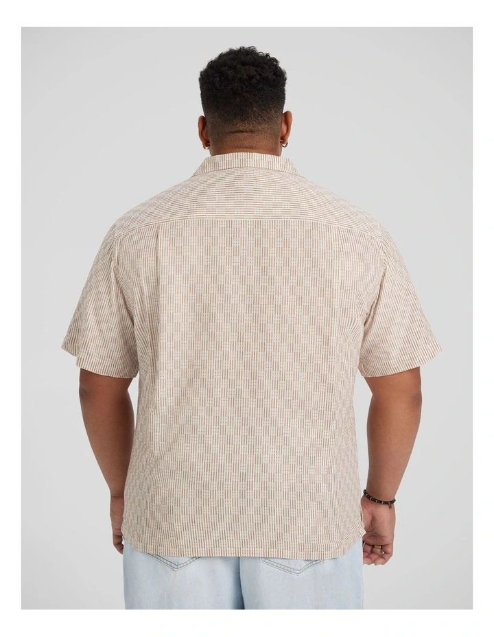 Tangier Boxy Fit Shirt in Ecru image 2