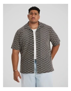 Malaga Relaxed Fit Shirt in Black