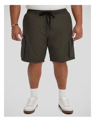 Corbin Stretch Cargo Short in Khaki