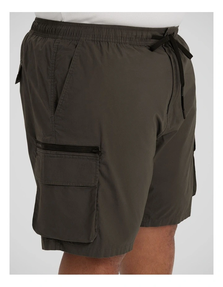 Corbin Stretch Cargo Short in Khaki image 3
