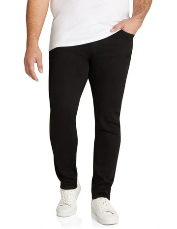 Hunter Superflex Slim Denim Jean in Black