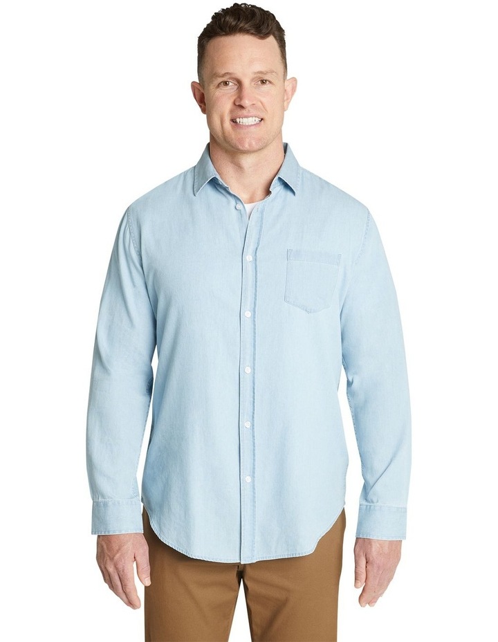 The Grayson Denim Long Sleeve Shirt