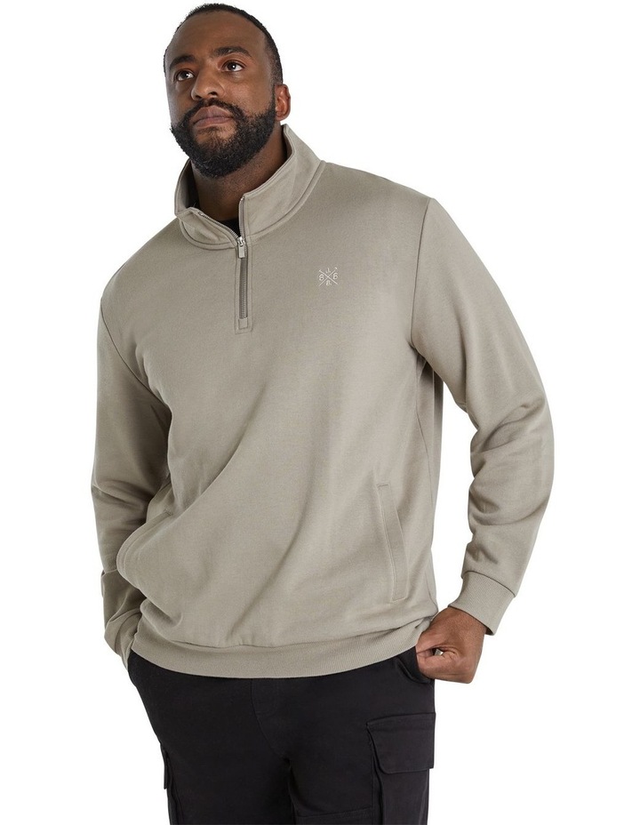 quarter zipper sweater