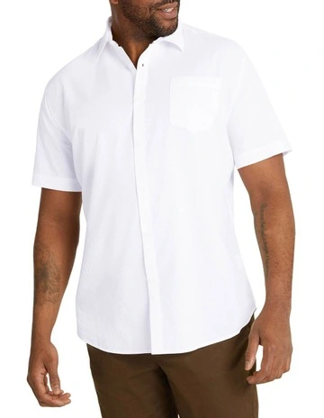 Hugo Textured Shirt in White