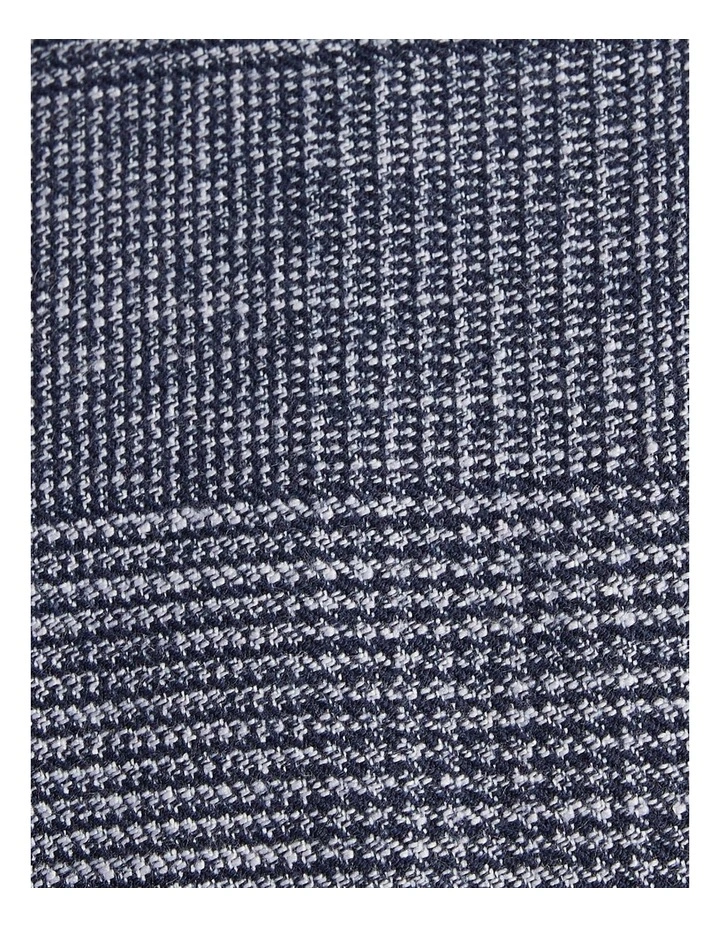 Elio Check Stretch Blazer in Blue image 7