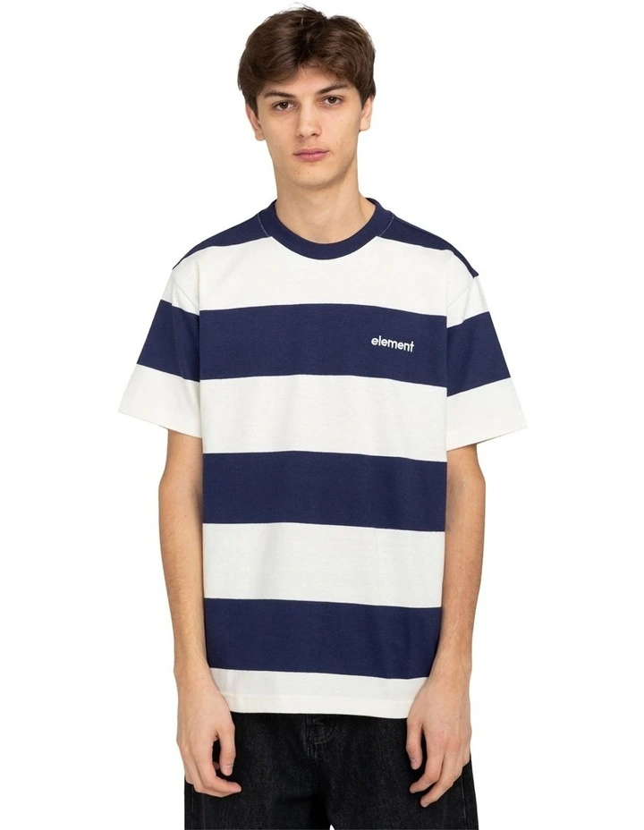 Crail 3.0 Stripe T-thirt in Blue image 1