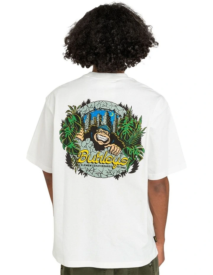 Burleys Jungle T-shirt in White image 2