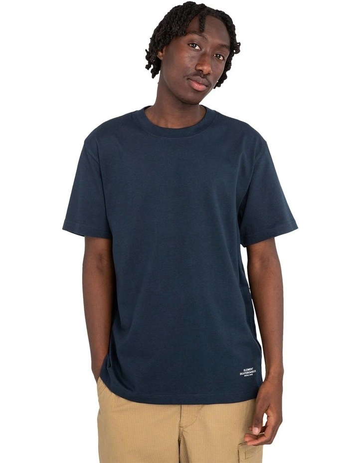 Skateboard Co T-Shirt in Blue image 1