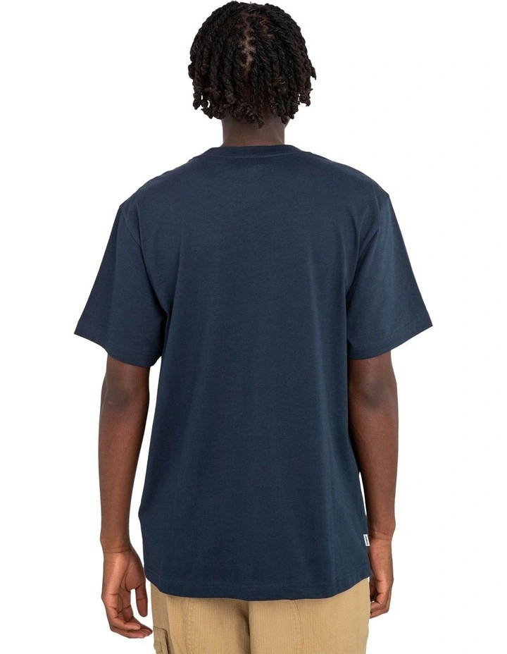 Skateboard Co T-Shirt in Blue image 2