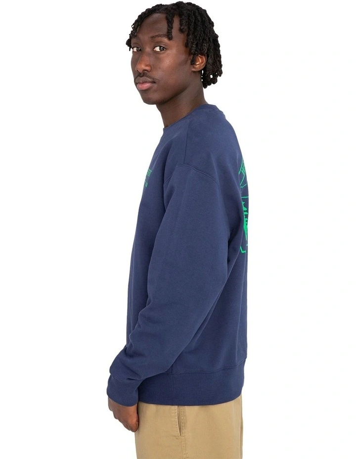 Equipment Relaxed Fit Sweatshirt in Blue image 3
